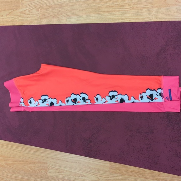 Adidas x Stella McCartney Girl's Yoga Flower Tight - Picture 6 of 6